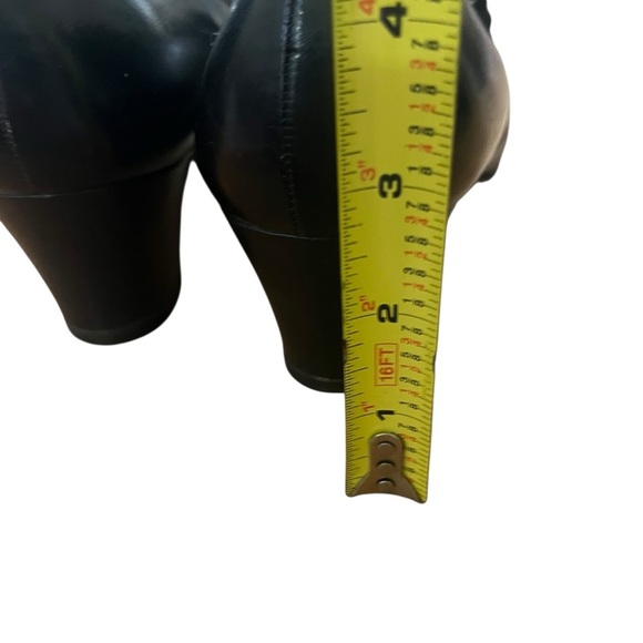 Bally Vasano Swiss Luxury Fashion Vintage Leather Slip On Loafer Pump Heels SZ 9 - Picture 9 of 12